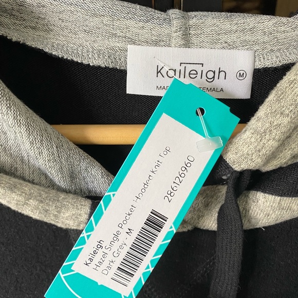 NWT Kaileigh (Stitch Fix) Knit Hoodie - size M - Picture 3 of 4